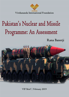 Pakistan's Nuclear and Missile Programme