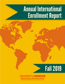 Annual International Enrollment Report Fall 2019