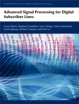 Advanced Signal Processing for Digital Subscriber Lines