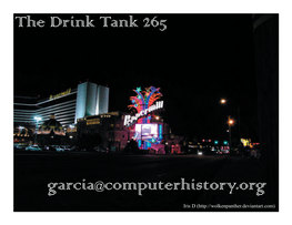 The Drink Tank 265