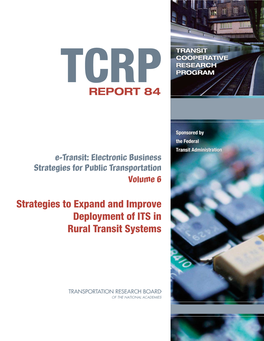 Tcrp Report 84