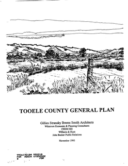 Tooele County General Plan