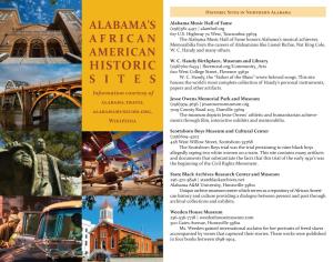 Alabama African American Historic Sites