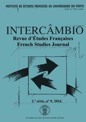 Revue D'études Françaises French Studies Journal