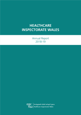 Healthcare Inspectorate Wales