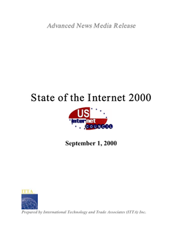 The State of the Internet 2000