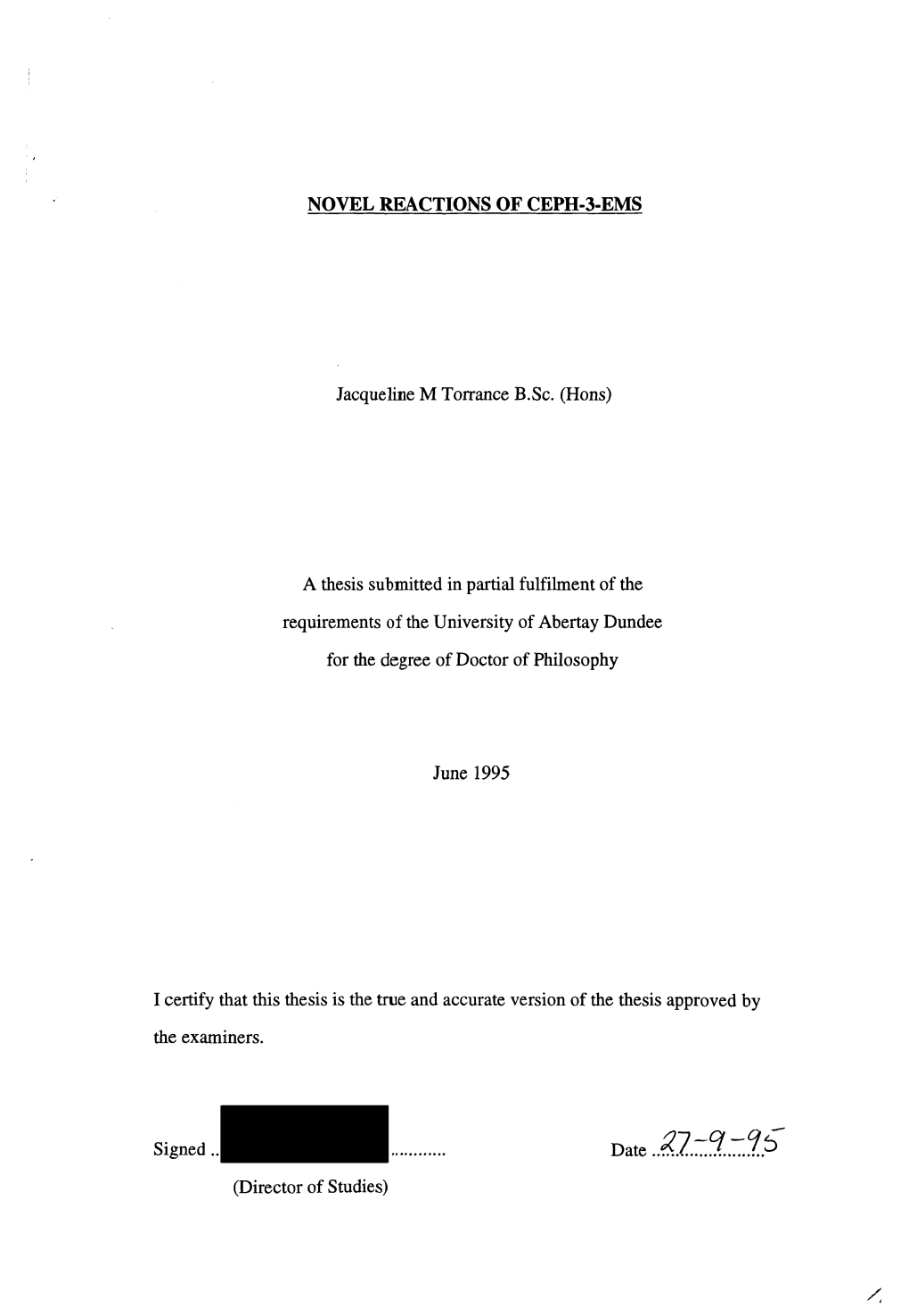 Novel Reactions of Ceph-3-Ems