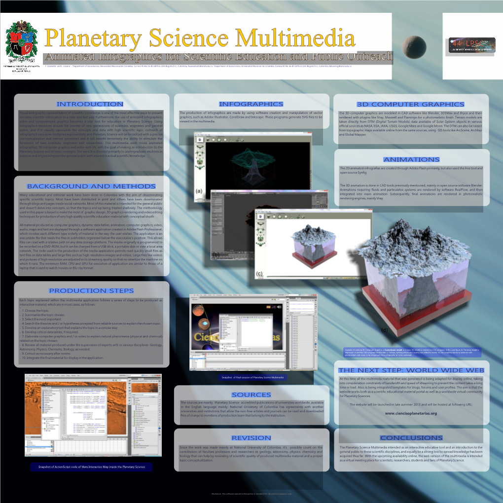 Introduction Infographics 3D Computer Graphics