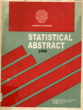 Statistical Abstract of Andhra Pradesh 1998