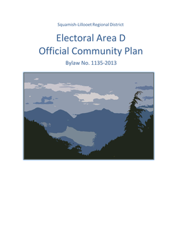 Electoral Area D Official Community Plan Bylaw No. 1135-2013