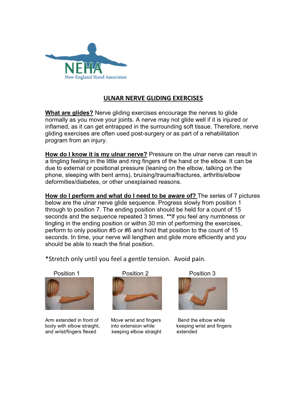 Ulnar Nerve Gliding Exercises DocsLib