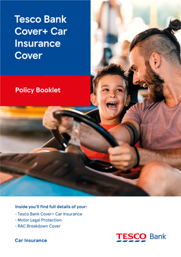 Tesco Bank Cover+ Car Insurance Cover