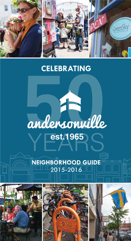 Celebrating Years Neighborhood Guide 2015-2016