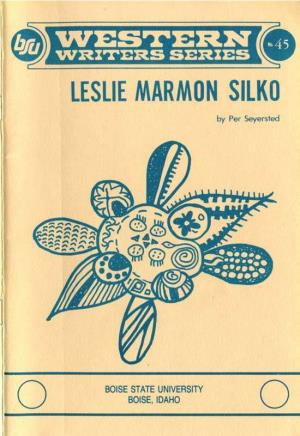 Leslie Marmon Silko's Great -Grandfather), Who Came in 1872