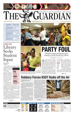 Library Seeks Student Input