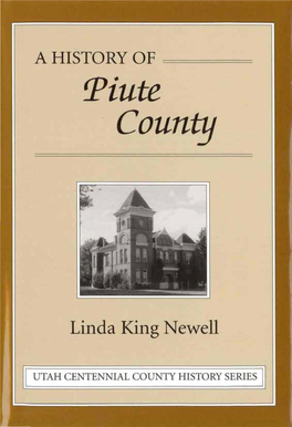 History of Piute County