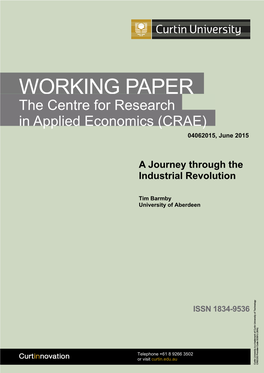 A Journey Through the Industrial Revolution-6-6-15