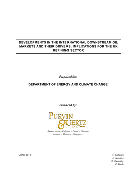 Department of Energy and Climate Change