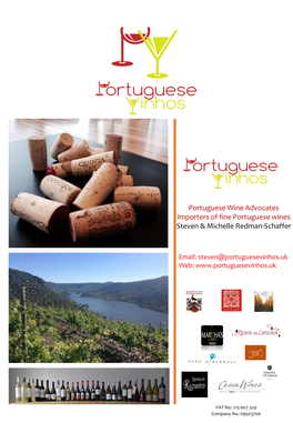 Portuguese Wine Advocates Importers of Fine Portuguese Wines Steven & Michelle Redman-Schaffer