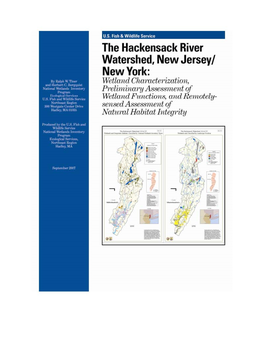 Hackensack River Watershed, New Jersey/New York: Wetland