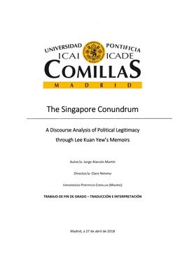 The Singapore Conundrum