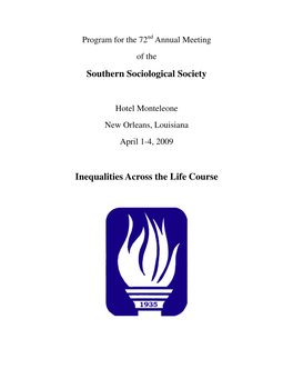 Annual Meeting of the Southern Sociological Society