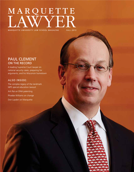 PAUL CLEMENT on the RECORD a Leading Supreme Court Lawyer on National Security Cases, Preparing for Arguments, and His Wisconsin Hometown