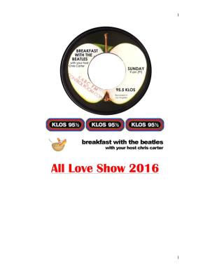 BWTB Valentines LOVE Show 2016
