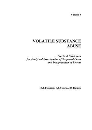 Volatile Substance Abuse