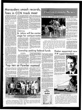 MAY 12, 1971 28F*GES 15 Cents County .News Track Meet Here
