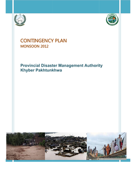 Monsoon Contingency Plan 2012- Khyber Pakhtunkhwa