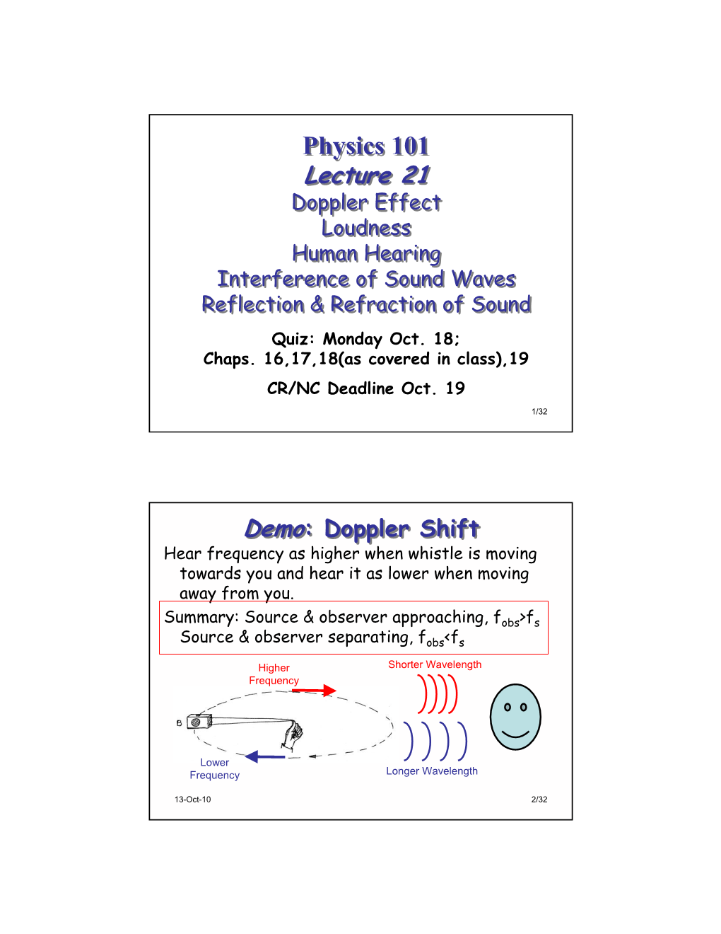 Physics 101 Physics