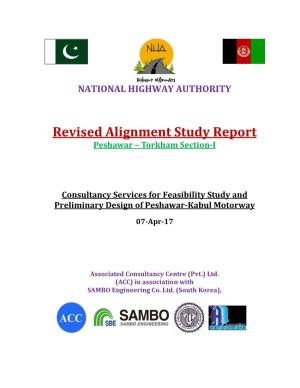 Revised Alignment Study Report Peshawar – Torkham Section-I
