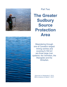 The Greater Sudbury Source Protection Area