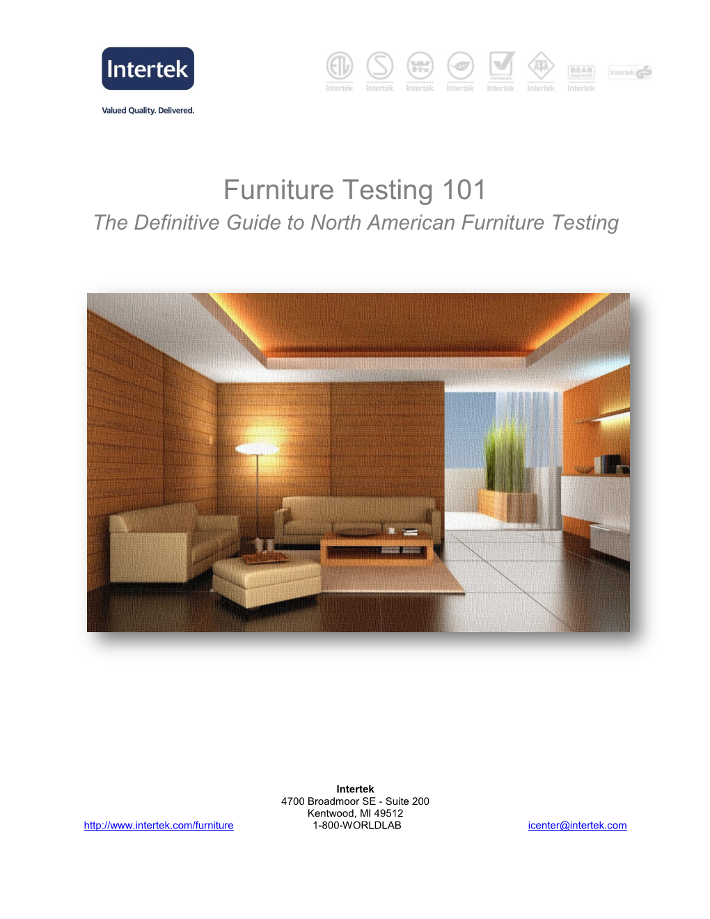 Furniture Testing 101 the Definitive Guide to North American Furniture Testing