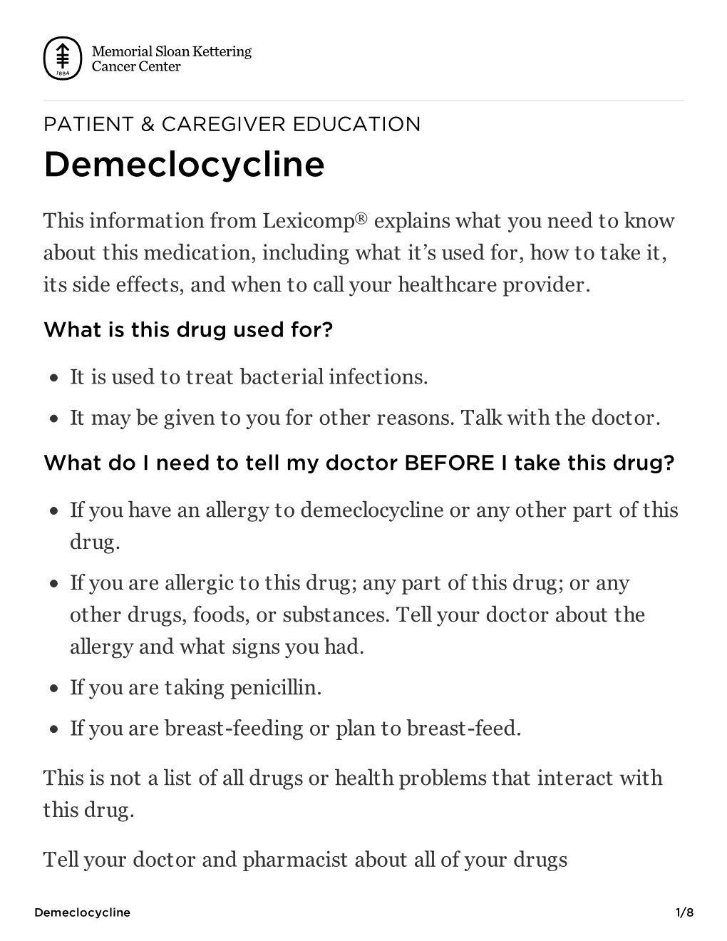 Demeclocycline