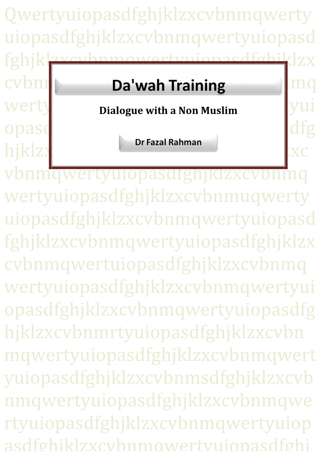 Dawah Training Manual