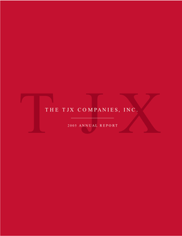 The Tjx Companies, Inc. 2005 Annual Report