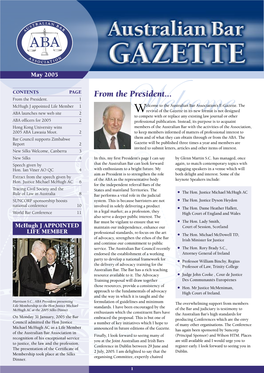 ABA Gazette May 2005(04)