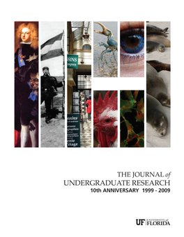 UNDERGRADUATE RESEARCH 10Th ANNIVERSARY 1999 - 2009