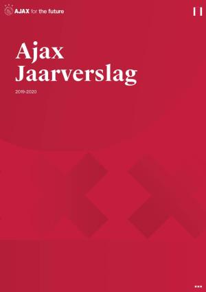 Ajax Jaarverslag 2019-2020