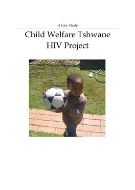 Child Welfare Tshwane HIV Project