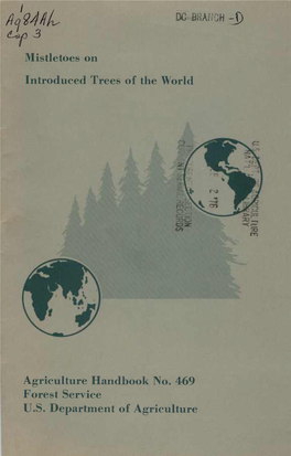 Mistletoes on Mmahgh J) Introduced Trees of the World Agriculture