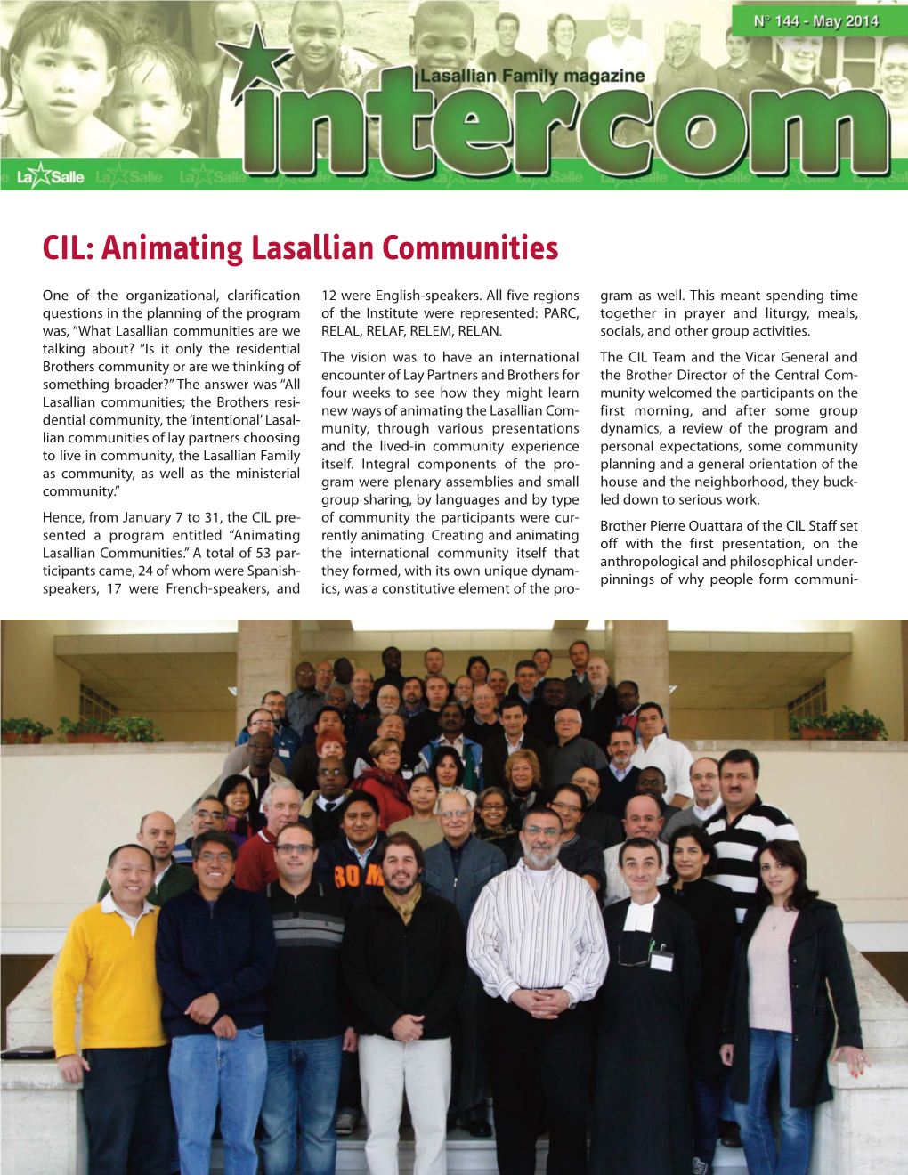 Intercom / May 2014 C.I.L