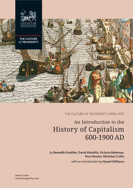 History of Capitalism 600-1900 AD