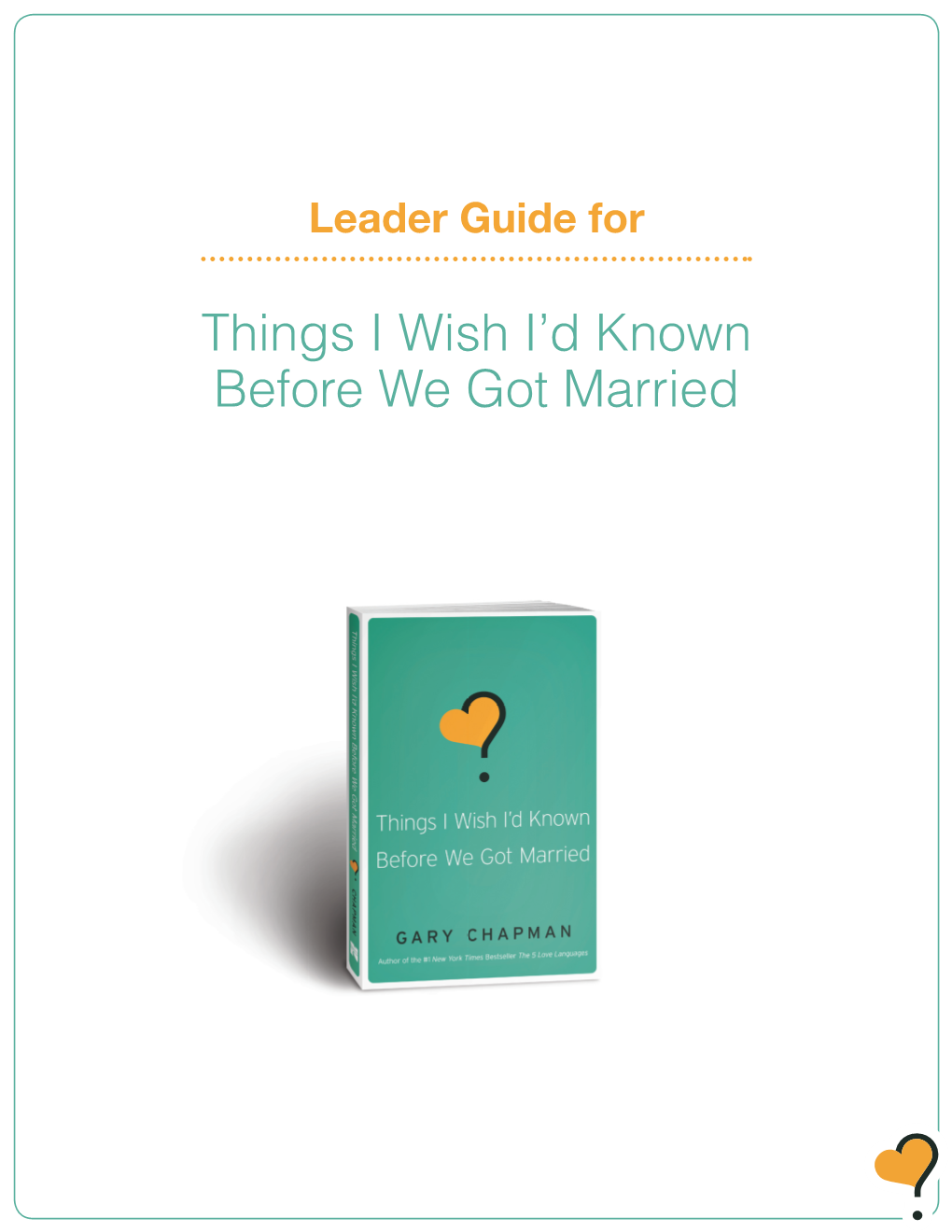 Things I Wish I D Known Before We Got Married Docslib