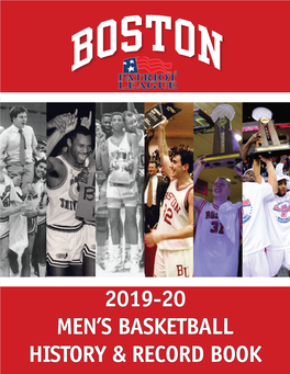 2019-20 Men's Basketball History & Record Book