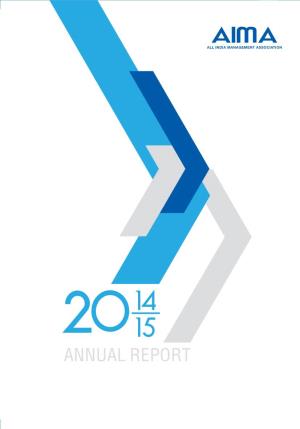 Annual Report 2014-2015 2014-2015