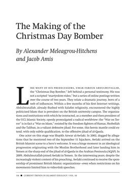 The Making of the Christmas Day Bomber