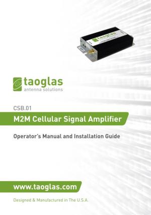 CSB.01 M2M Cellular Signal Amplifier
